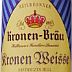 Kronen-Bräu Kronen Weisse